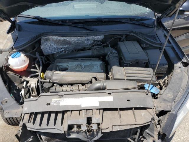 WVGAV7AXXHK026417 - 2017 VOLKSWAGEN TIGUAN S BLACK photo 11