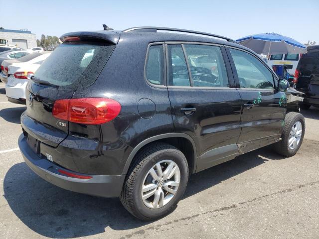 WVGAV7AXXHK026417 - 2017 VOLKSWAGEN TIGUAN S BLACK photo 3