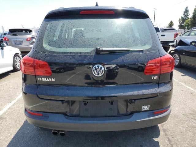 WVGAV7AXXHK026417 - 2017 VOLKSWAGEN TIGUAN S BLACK photo 6