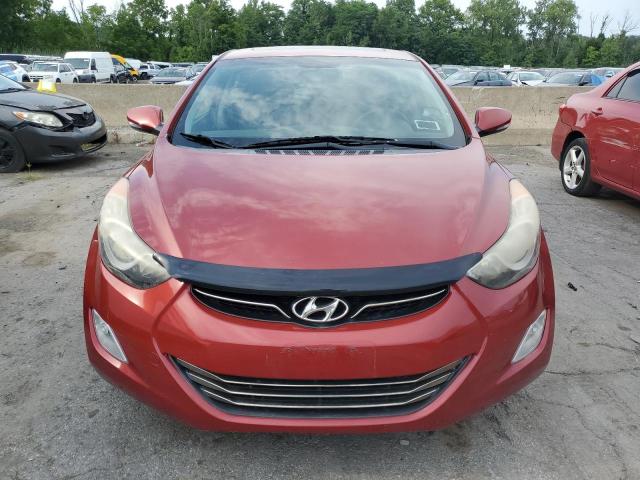 KMHDH4AE7CU493728 - 2012 HYUNDAI ELANTRA GLS RED photo 5