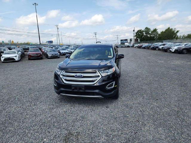 2FMPK4J95HBC24464 - 2017 FORD EDGE SEL BLACK photo 5