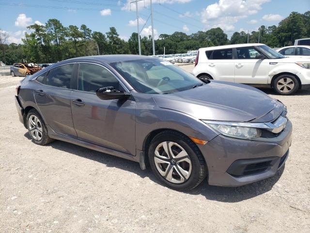 19XFC2F52JE014314 - 2018 HONDA CIVIC LX ნაცრისფერი ფოტო 4