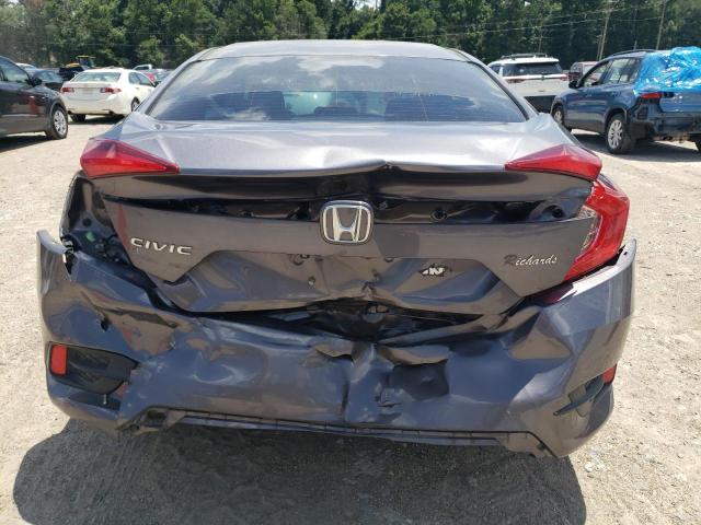 19XFC2F52JE014314 - 2018 HONDA CIVIC LX ნაცრისფერი ფოტო 6