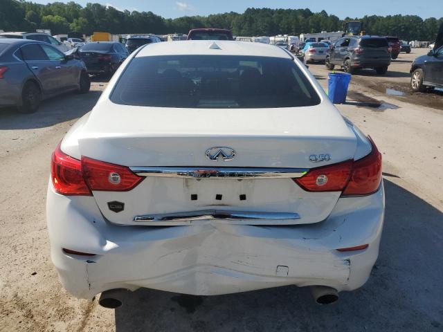 JN1CV7AP6GM201488 - 2016 INFINITI Q50 BASE WHITE photo 6
