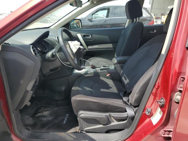 JN8AS5MV7CW376962 - 2012 NISSAN ROGUE S წითელი ფოტო 7