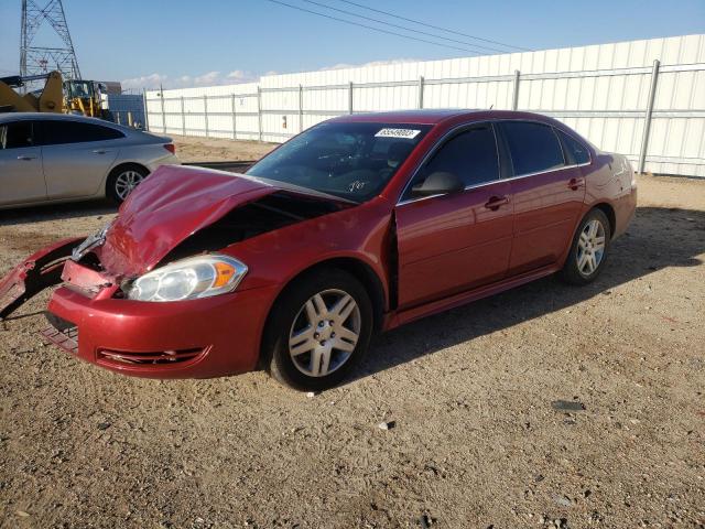 2G1WB5E34E1168037 - 2014 CHEVROLET IMPALA LIM LT BURGUNDY photo 1