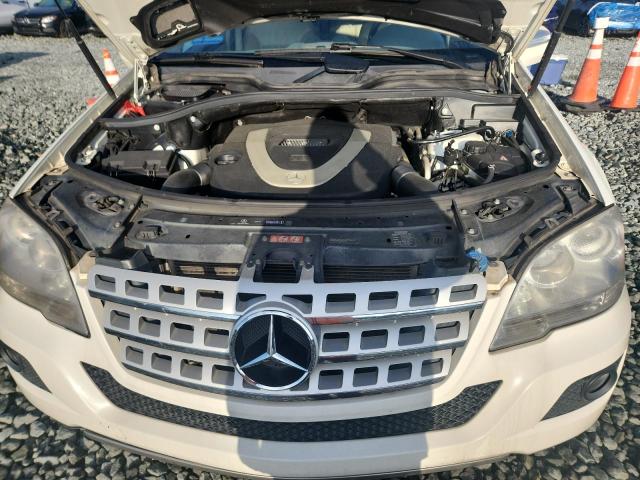 4JGBB8GB3AA542600 - 2010 MERCEDES-BENZ ML 350 4MATIC WHITE photo 12