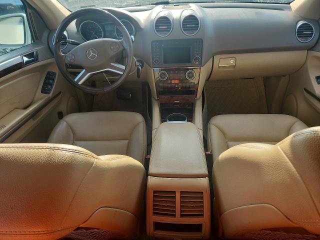 4JGBB8GB3AA542600 - 2010 MERCEDES-BENZ ML 350 4MATIC WHITE photo 8