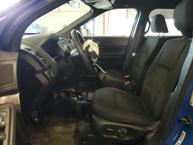 1FM5K8AT1KGB15719 - 2019 FORD EXPLORER POLICE INTERCEPTOR BLUE photo 7