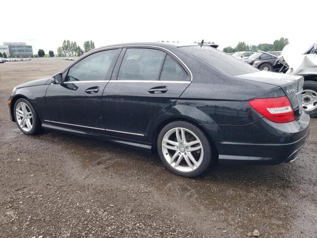 WDDGF8FB6CA688997 - 2012 MERCEDES-BENZ C 250 4MATIC BLACK photo 2