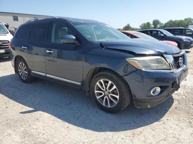 5N1AR2MM4FC624311 - 2015 NISSAN PATHFINDER S Mavi fotoğraf 4