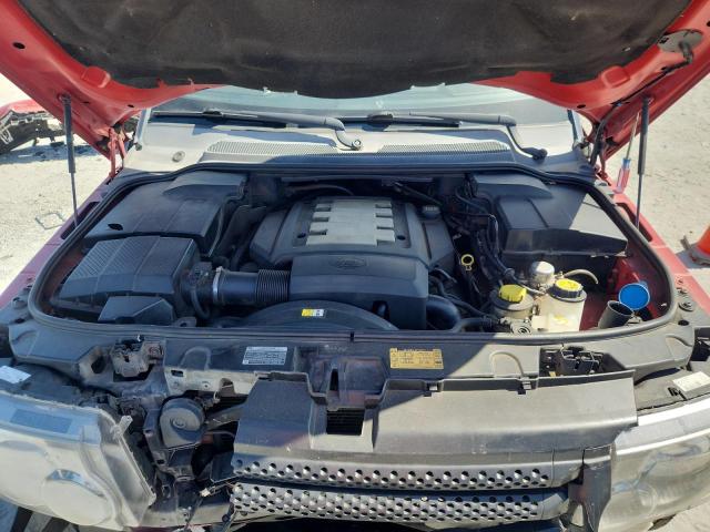 SALSK25499A204158 - 2009 LAND ROVER RANGE ROVE HSE MAROON photo 12