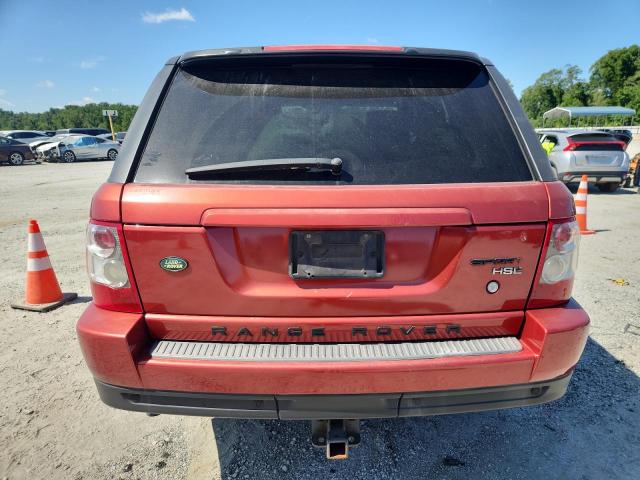 SALSK25499A204158 - 2009 LAND ROVER RANGE ROVE HSE MAROON photo 6