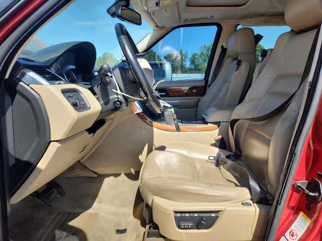 SALSK25499A204158 - 2009 LAND ROVER RANGE ROVE HSE MAROON photo 7