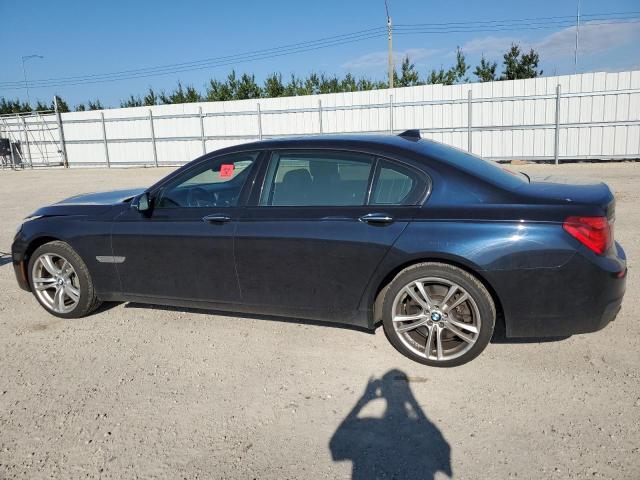 WBAYF8C52DD140828 - 2013 BMW 750 LXI BLUE photo 2