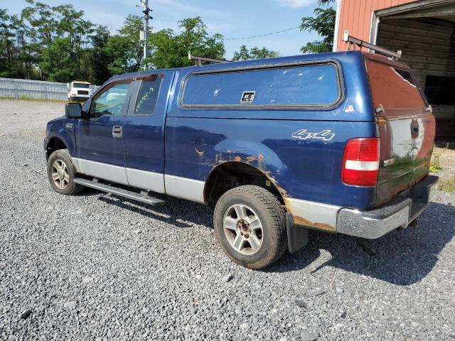 1FTRX14W37FA20922 - 2007 FORD F150 BLUE photo 2