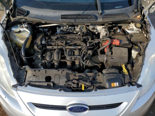 3FADP4EJ4DM183109 - 2013 FORD FIESTA SE SILVER photo 11