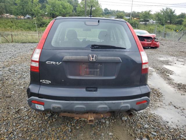 JHLRE48328C011061 - 2008 HONDA CR-V LX BLACK photo 6