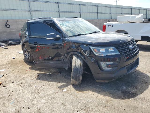 1FM5K8GT9GGC05215 - 2016 FORD EXPLORER SPORT BLACK photo 4