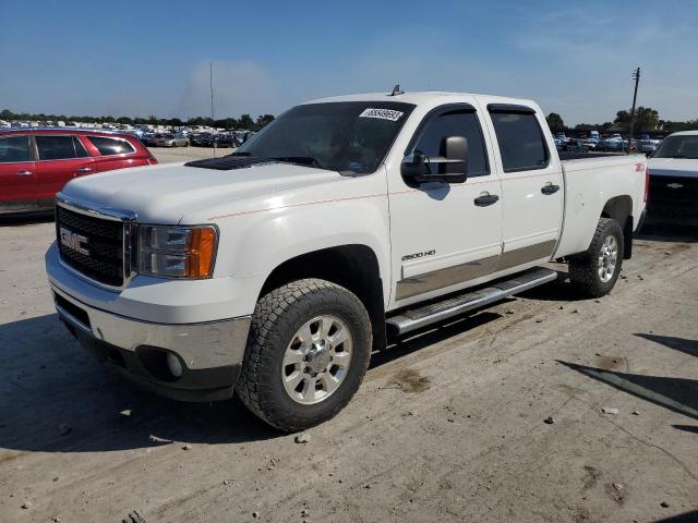 1GT120CG9BF111301 - 2011 GMC SIERRA K2500 SLE WHITE photo 1