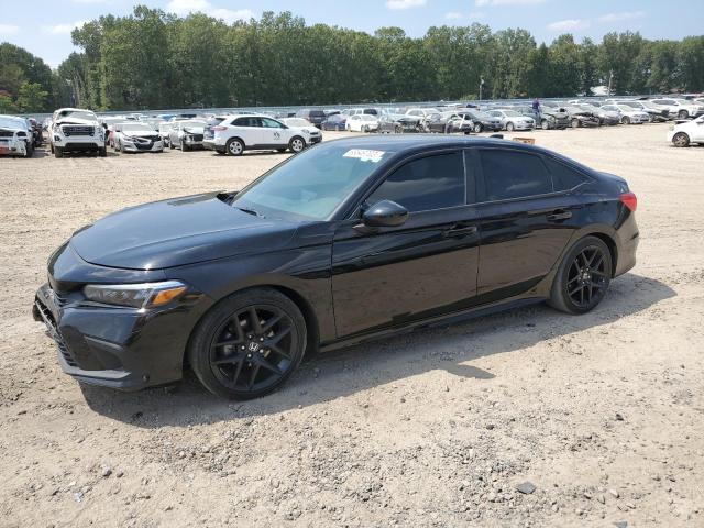 2HGFE2F5XNH503758 - 2022 HONDA CIVIC SPORT BLACK photo 1