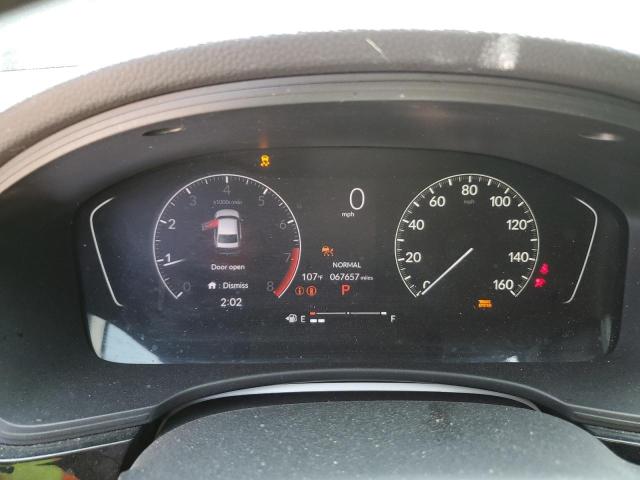 2HGFE2F5XNH503758 - 2022 HONDA CIVIC SPORT BLACK photo 9