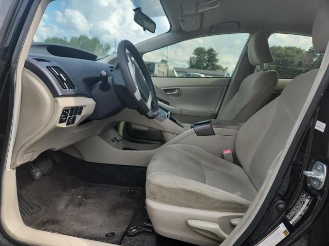 JTDKN3DU9C5394713 - 2012 TOYOTA PRIUS BLACK photo 7