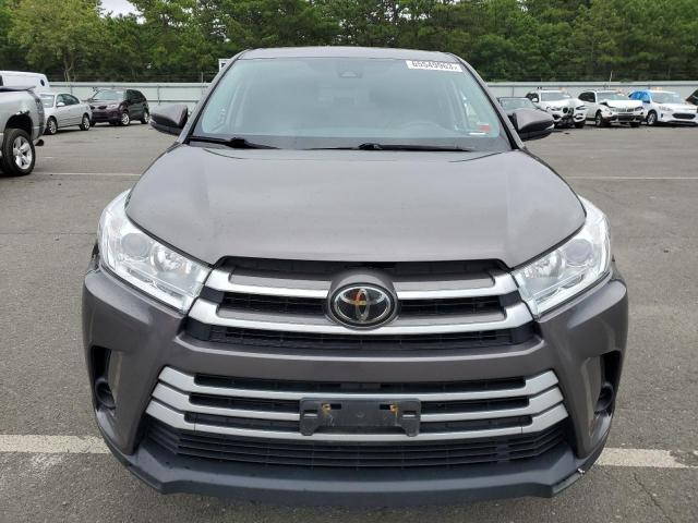 5TDBZRFH0KS942341 - 2019 TOYOTA HIGHLANDER LE CHARCOAL photo 5