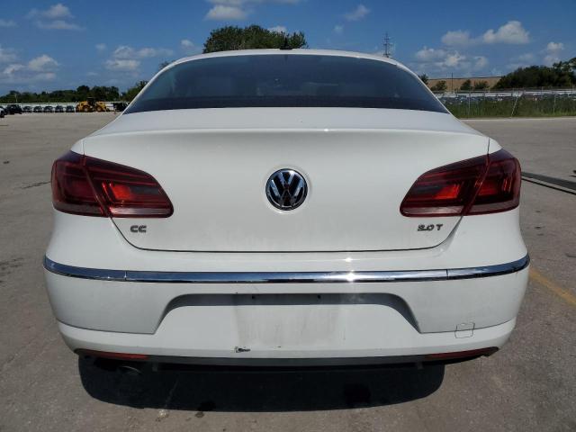 WVWRN7ANXFE820514 - 2015 VOLKSWAGEN CC EXECUTIVE WHITE photo 6