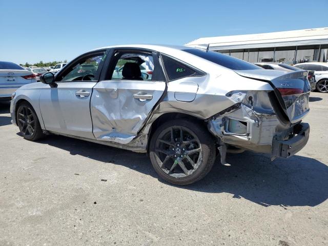 2HGFE2F53NH564482 - 2022 HONDA CIVIC SPORT SILVER photo 2