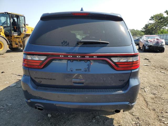 1C4RDJDG2LC408298 - 2020 DODGE DURANGO GT BLUE photo 6