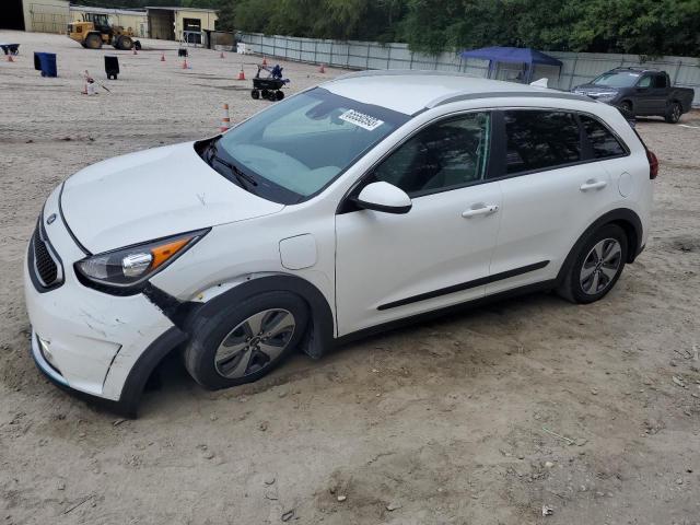 KNDCM3LD9K5343395 - 2019 KIA NIRO LX WHITE photo 1