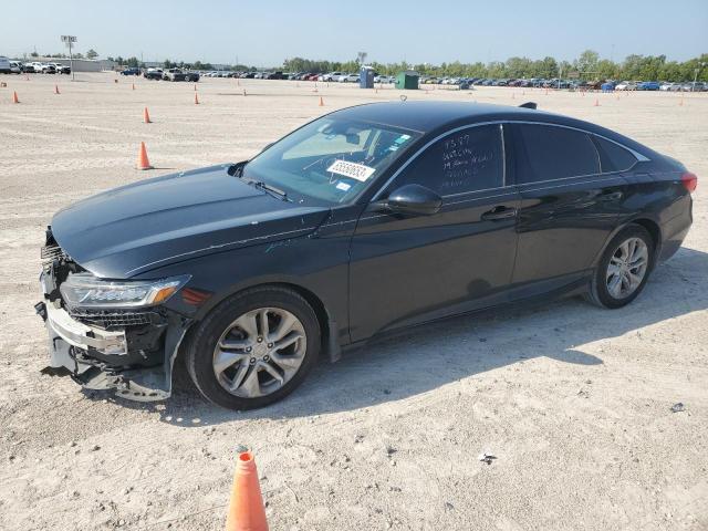 1HGCV1F17KA062658 - 2019 HONDA ACCORD LX BLACK photo 1