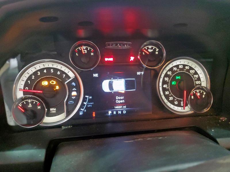 1C6RR6LT2HS701491 - 2017 RAM 1500 SLT SILVER photo 9