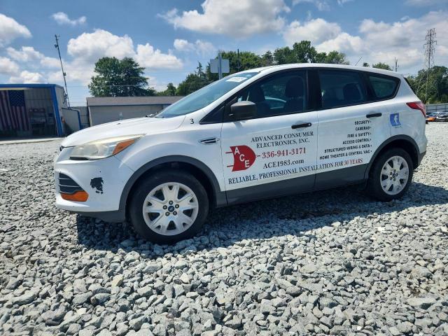 1FMCU0F70DUA90735 - 2013 FORD ESCAPE S WHITE photo 1