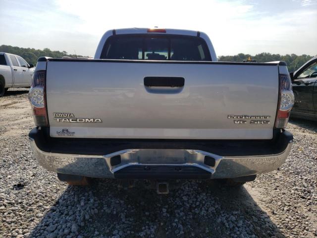 5TFJU4GN5BX008901 - 2011 TOYOTA TACOMA DOUBLE CAB PRERUNNER SILVER photo 6