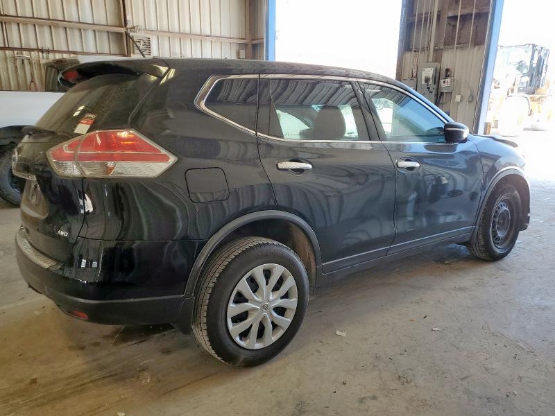 KNMAT2MV3FP528547 - 2015 NISSAN ROGUE S BLACK photo 3