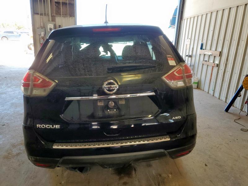 KNMAT2MV3FP528547 - 2015 NISSAN ROGUE S BLACK photo 6