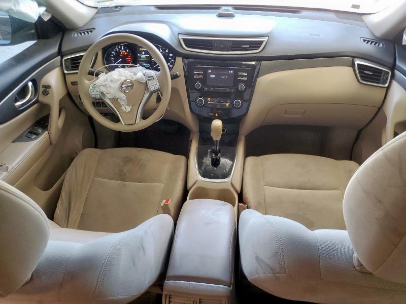 KNMAT2MV3FP528547 - 2015 NISSAN ROGUE S BLACK photo 8