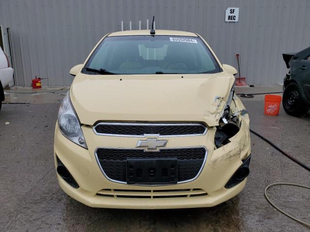 KL8CD6S99EC541854 - 2014 CHEVROLET SPARK 1LT YELLOW photo 5