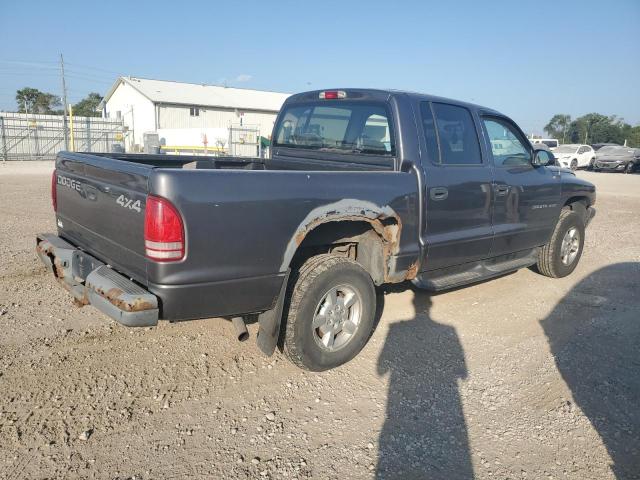 1B7HG38N12S552274 - 2002 DODGE DAKOTA QUAD SPORT BLACK photo 3