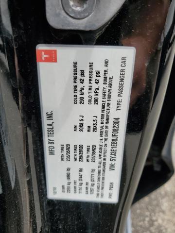 5YJ3E1EB8JF082304 - 2018 TESLA MODEL 3 შავი ფოტო 12