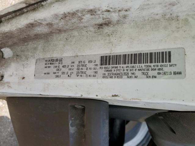 3C6TRVAG0HE513528 - 2017 RAM PROMASTER 1500 STANDARD Սպիտակ լուսանկար 13