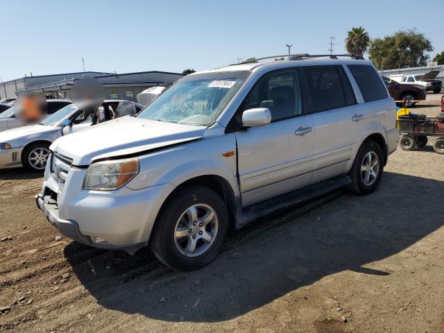 5FNYF18678B024163 - 2008 HONDA PILOT EXL SILVER photo 1