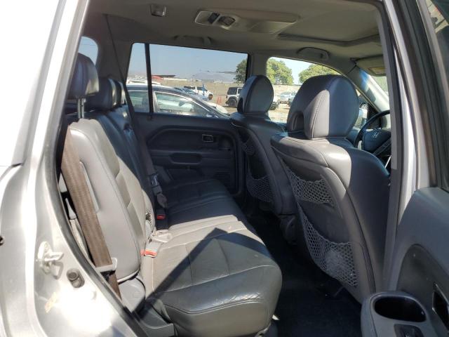 5FNYF18678B024163 - 2008 HONDA PILOT EXL SILVER photo 11