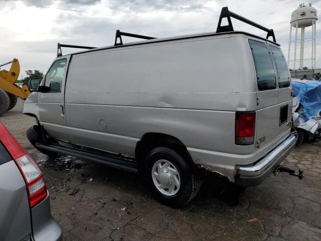 1FTNE24W93HB06891 - 2003 FORD ECONOLINE E250 VAN SILVER photo 2