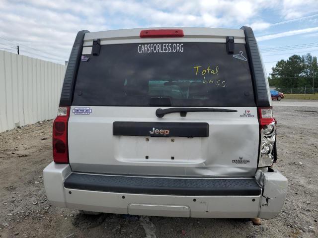 1J8HH48K09C550327 - 2009 JEEP COMMANDER SPORT ვერცხლისფერი ფოტო 6