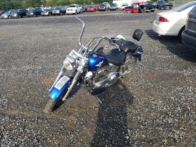 1HD1BXB115Y023887 - 2005 HARLEY-DAVIDSON FLSTFI BLUE photo 2