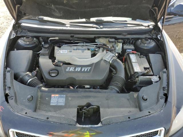 1G1ZE5E72BF201516 - 2011 CHEVROLET MALIBU LTZ BLACK photo 11