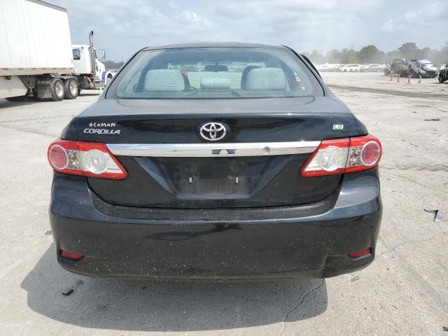 2T1BU4EE4BC744797 - 2011 TOYOTA COROLLA BASE BLACK photo 6